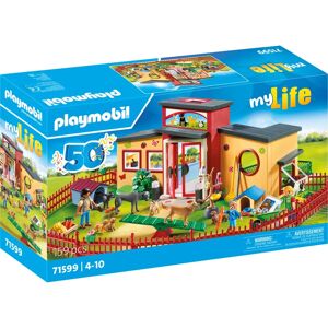 Playmobil 71599 - My Life 50th Anniversary Hotel For Animals - Toy Playmobil 71599 - My Life 50th Anniversary Hotel For Animals - Toy