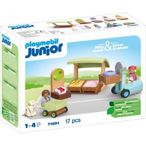 Playmobil JUNIOR - Organic Market Stall & Forklift (71691) Playmobil JUNIOR - Organic Market Stall & Forklift (71691)