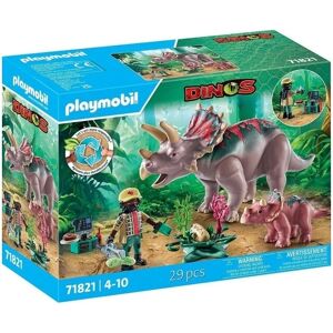 Playmobil Triceratops Family - Dinosaur Toy Playset Playmobil Triceratops Family - Dinosaur Toy Playset