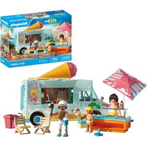 Playmobil Ice Cream Truck - Playset with Characters & Accessories Playmobil Ice Cream Truck - Playset with Characters & Accessories