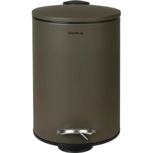 Blomus Tubo Pedalhink 3l Tarmac - Prullenbak Blomus Tubo Pedalhink 3l Tarmac - Prullenbak