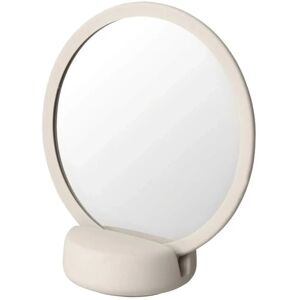 Blomus Sono 17cm Beige Bathroom Mirror - SONO Series Blomus Sono 17cm Beige Bathroom Mirror - SONO Series