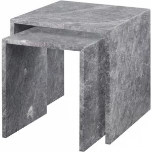 Blomus Varu Marmorskap Set med 2 - Moderne Design Blomus Varu Marmorskap Set med 2 - Moderne Design