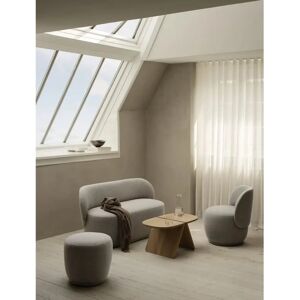Blomus Kuon Pouf - 45cm Bouclé Desert - Moderne Japansk Stil Blomus Kuon Pouf - 45cm Bouclé Desert - Moderne Japansk Stil
