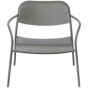 Scaun de exterior YUA de la Blomus - Gri granit - Oțel rezistent la intemperii Scaun de exterior YUA de la Blomus - Gri granit - Oțel rezistent la intemperii