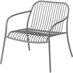 Scaun de relaxare Yua Wire pentru exterior de la Blomus - Gri mătase - Mobilier de exterior Scaun de relaxare Yua Wire pentru exterior de la Blomus - Gri mătase - Mobilier de exterior
