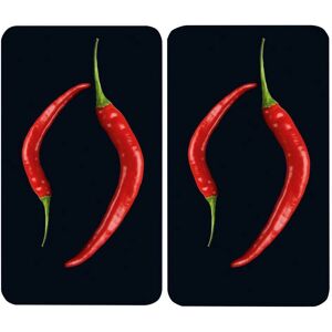 WENKO Küchen Duo Schneidebrett - Hitzebeständiges Glas - Rechteckig WENKO Küchen Duo Schneidebrett - Hitzebeständiges Glas - Rechteckig