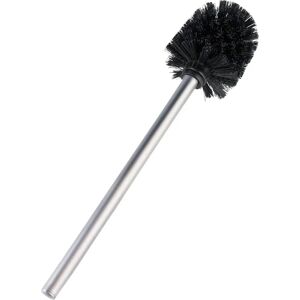 WENKO Stainless Steel Toilet Brush - 8x35cm - Silver WENKO Stainless Steel Toilet Brush - 8x35cm - Silver
