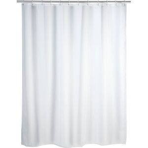 WENKO 20151100 Duschvorhang - Weiß Polyester Anti-Schimmel WENKO 20151100 Duschvorhang - Weiß Polyester Anti-Schimmel