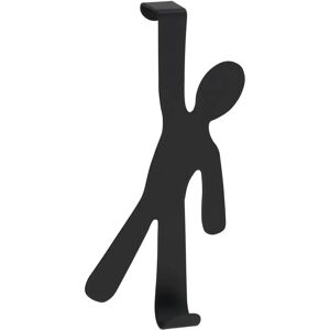 WENKO Türhaken Boy - Edelstahl matt Schwarz - 8x15x2,5cm - Türhaken WENKO Türhaken Boy - Edelstahl matt Schwarz - 8x15x2,5cm - Türhaken