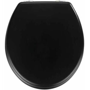 WENKO Toilettensitz - Retro MDF Schwarz WENKO Toilettensitz - Retro MDF Schwarz