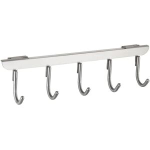 WENKO Door Hook Asola - Supports 20kg, Silver, 36cm wide WENKO Door Hook Asola - Supports 20kg, Silver, 36cm wide