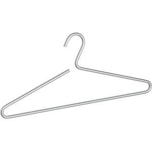 Penderie en aluminium Lux de WENKO - Gain de place, Argent - Publicité Penderie en aluminium Lux de WENKO - Gain de place, Argent - Publicité