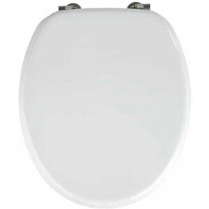 WENKO White MDF Toilet Seat - Universal Fit WENKO White MDF Toilet Seat - Universal Fit
