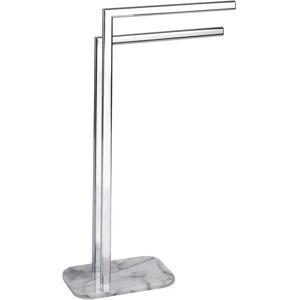 WENKO Albero Onyx - Marble Towel Stand with 2 Arms WENKO Albero Onyx - Marble Towel Stand with 2 Arms