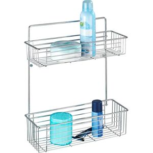 Estantería de Pared WENKO Avesta - Acero inoxidable, 2 niveles Estantería de Pared WENKO Avesta - Acero inoxidable, 2 niveles