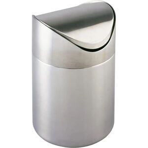 WENKO Otranto Satin Cosmetic Bin - 3L Bathroom Waste Basket WENKO Otranto Satin Cosmetic Bin - 3L Bathroom Waste Basket