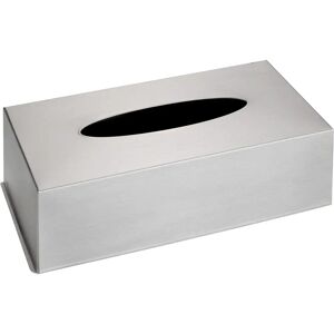 WENKO Stainless Steel Tissue Box - 25x12x8 cm - Silver WENKO Stainless Steel Tissue Box - 25x12x8 cm - Silver