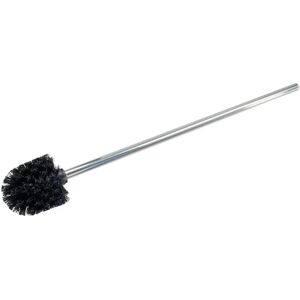 Wenko - Long Handle Toilet Brush - Replacement Head - Stainless Steel - Black - Toilet Brush Wenko - Long Handle Toilet Brush - Replacement Head - Stainless Steel - Black - Toilet Brush