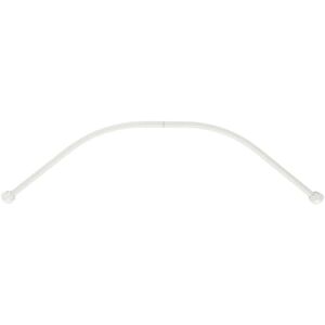 WENKO 19219100 Vara para cortina de duche - Branco - 90x90cm WENKO 19219100 Vara para cortina de duche - Branco - 90x90cm