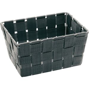 WENKO Storage Box - Polypropylene, Grey - Rectangular - 19x9x14 cm - Storage Solution WENKO Storage Box - Polypropylene, Grey - Rectangular - 19x9x14 cm - Storage Solution