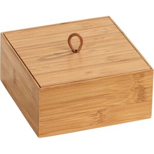 WENKO Bamboo Storage Box - Bathroom Organizer WENKO Bamboo Storage Box - Bathroom Organizer