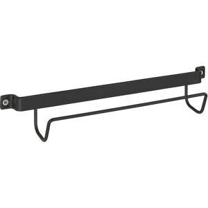 WENKO Ladder Support Wall Mount - Durable Metal Black - 33.5x6.5x7cm - Ladder Accessory WENKO Ladder Support Wall Mount - Durable Metal Black - 33.5x6.5x7cm - Ladder Accessory