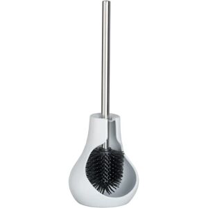 WENKO Ceramic Drop Neo Toilet Brush Set - White WENKO Ceramic Drop Neo Toilet Brush Set - White