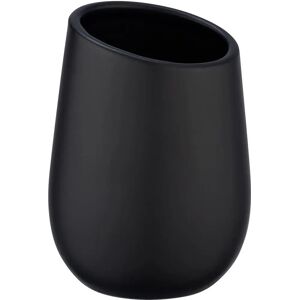 Wenko Badi Ceramic Toothbrush Holder - Black Wenko Badi Ceramic Toothbrush Holder - Black
