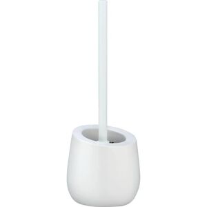 WENKO Badi Ceramic Toilet Brush Holder - Modern Compact Design WENKO Badi Ceramic Toilet Brush Holder - Modern Compact Design
