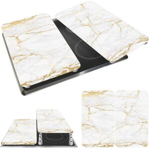 WENKO Universele Marmer Goud Kookplaatbeschermerset 2 stuks - Bescherming & Ruimte WENKO Universele Marmer Goud Kookplaatbeschermerset 2 stuks - Bescherming & Ruimte
