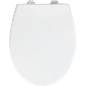 Wenko Vorno Neo - Blanco, Cierre suave, Removible, Clip de acero - Asiento de inodoro Wenko Vorno Neo - Blanco, Cierre suave, Removible, Clip de acero - Asiento de inodoro