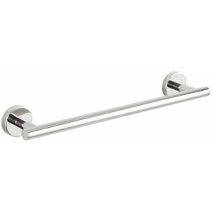 WENKO Bosio Wall-mounted Silver Towel Holder WENKO Bosio Wall-mounted Silver Towel Holder
