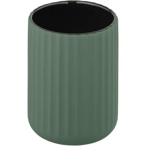 Wenko BELLUNO Ceramic Toothbrush Holder - Green Wenko BELLUNO Ceramic Toothbrush Holder - Green