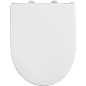 Wenko Toilet Seat Sindia - 300kg Load - Easy-Close - Stainless Fix-Clip Wenko Toilet Seat Sindia - 300kg Load - Easy-Close - Stainless Fix-Clip