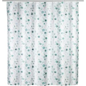 WENKO Pioppo Grüner Polyester Duschvorhang - Produktart WENKO Pioppo Grüner Polyester Duschvorhang - Produktart