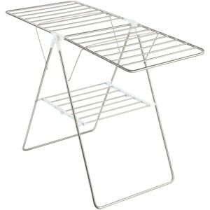 WENKO Clothes Drying Rack - Stainless Steel, Adjustable, Indoor/Outdoor WENKO Clothes Drying Rack - Stainless Steel, Adjustable, Indoor/Outdoor