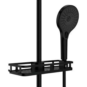 WENKO Libertà Black Matt Shower Shelf - Shower Shelf WENKO Libertà Black Matt Shower Shelf - Shower Shelf