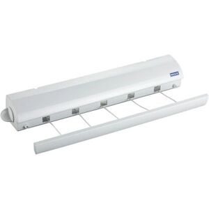 Wenko Wall-Mounted Extendable Laundry Rack - 4.2m White Wenko Wall-Mounted Extendable Laundry Rack - 4.2m White