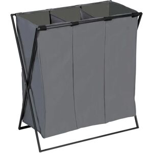 Tri Sorter à Linge WENKO Trio XL - 145L, Gris - Publicité Tri Sorter à Linge WENKO Trio XL - 145L, Gris - Publicité