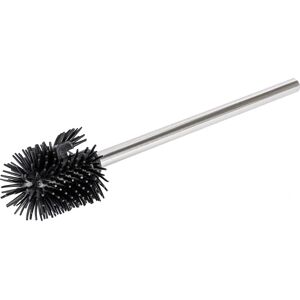 Brosse WC en silicone WENKO noir - Auto-nettoyante - 7,5cm - Brosse WC - Publicité Brosse WC en silicone WENKO noir - Auto-nettoyante - 7,5cm - Brosse WC - Publicité