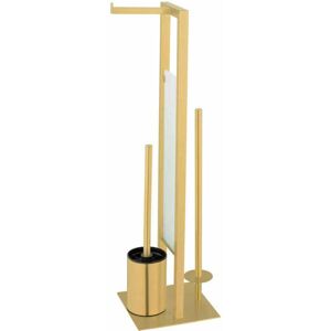 WENKO Rivalta Gold WC-Garnitur - Toilettenensemble WENKO Rivalta Gold WC-Garnitur - Toilettenensemble