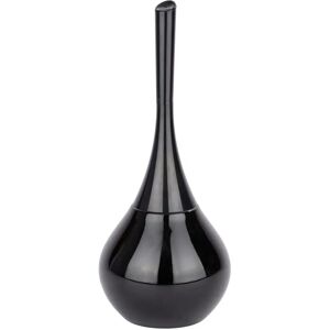 Wenko Conjunto de Escova de Vaso Sanitário de Cerâmica Preta Wenko Conjunto de Escova de Vaso Sanitário de Cerâmica Preta