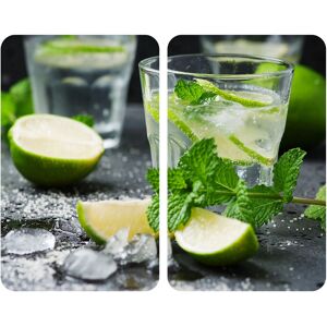 WENKO Mojito Küchen Schneidebrett - Rechteckig Kunststoff, Glas, TPE - Küchenzubehör WENKO Mojito Küchen Schneidebrett - Rechteckig Kunststoff, Glas, TPE - Küchenzubehör