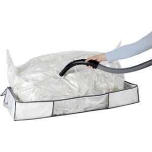 WENKO Storage Box - Vacuum Soft Underbed Organizer - White WENKO Storage Box - Vacuum Soft Underbed Organizer - White