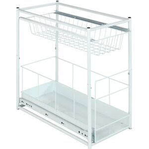 Wenko Wanja Kitchen Organizer - Metal, 2 Drawers Wenko Wanja Kitchen Organizer - Metal, 2 Drawers