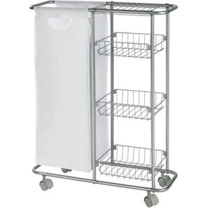 Raft de utilitate WENKO - Cale metalic gri cu 3 niveluri Raft de utilitate WENKO - Cale metalic gri cu 3 niveluri