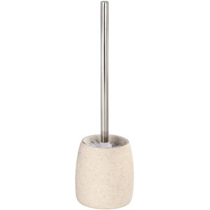 WENKO Beige Goa Neo Toilet Brush Set - Elegant, Self-Cleaning, Polyresin WENKO Beige Goa Neo Toilet Brush Set - Elegant, Self-Cleaning, Polyresin