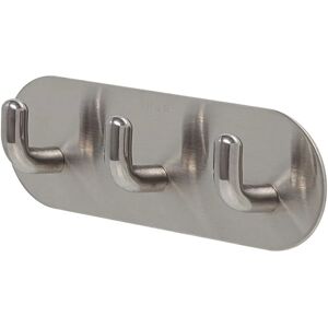 Attaccapanni Rondo in Acciaio Inox di Tiger - Mensola con ganci per bagno/cucina Attaccapanni Rondo in Acciaio Inox di Tiger - Mensola con ganci per bagno/cucina