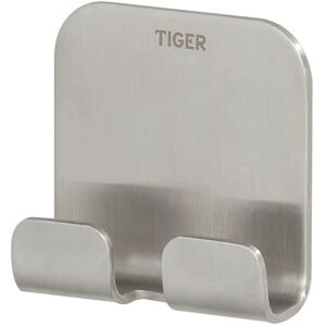 Gancho duplo para toalhas Tiger - Aço inoxidável Gancho duplo para toalhas Tiger - Aço inoxidável